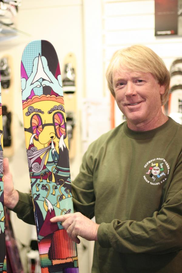 Buck Brown, founder of Olympic Bootworks